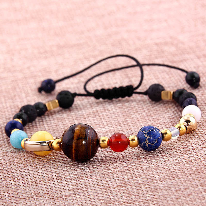 Galactic Harmony Eight Planets Bracelet