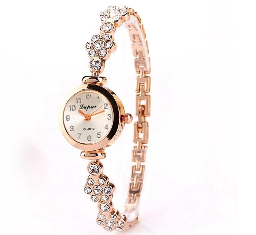 Women's Diamond Accented Bracelet Watch