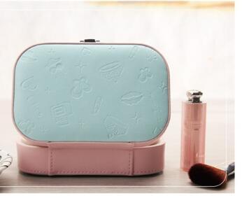 Portable Travel Jewelry and Cosmetic Storage Box