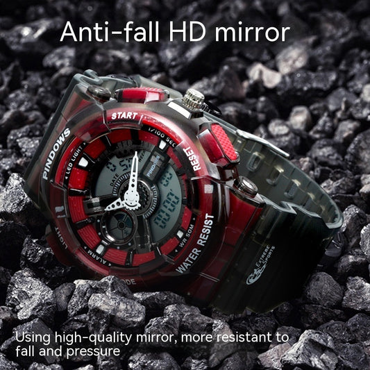 Boys' 50M Waterproof Outdoor Sports Electronic Watch
