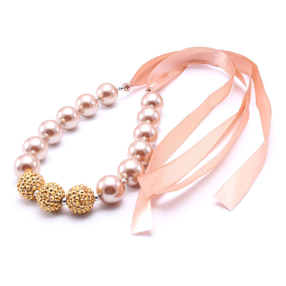 Children's Round Bead Necklace