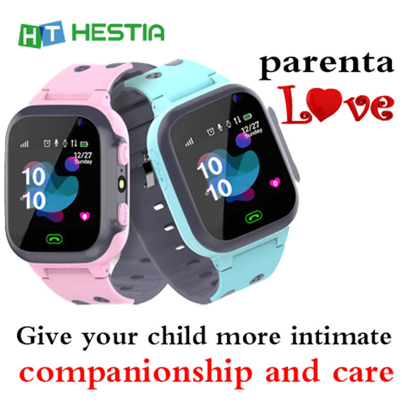 Kids' Waterproof Smartwatch with Safety Features