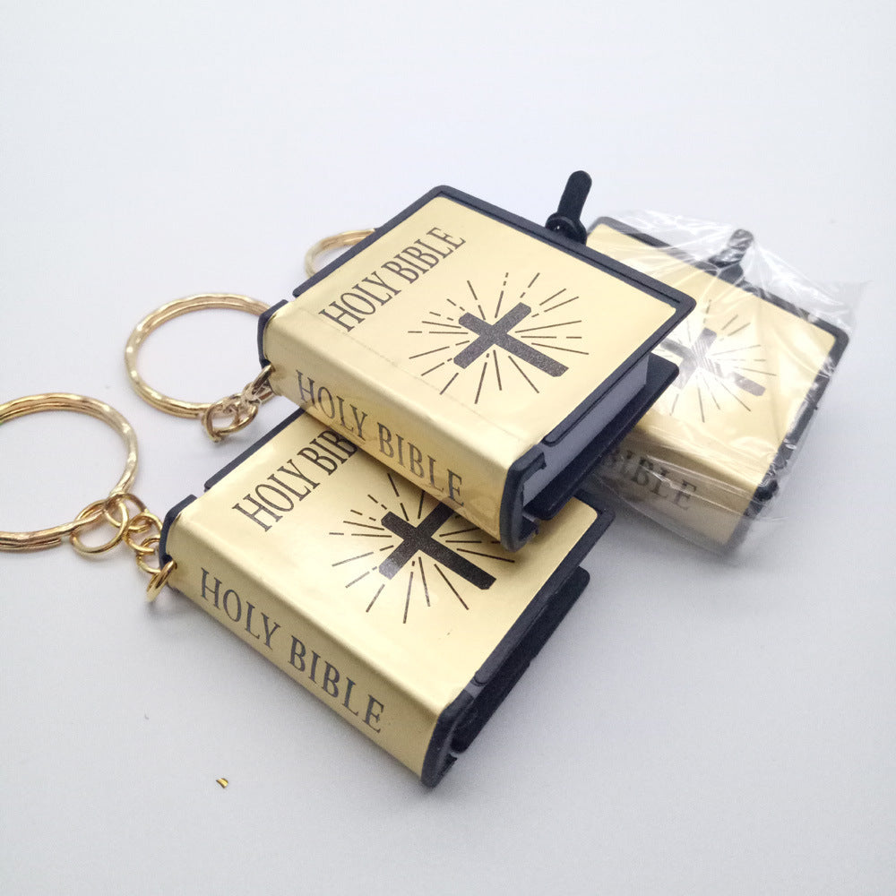Mini English Holy Bible Keychain - 170 Miniature pages
