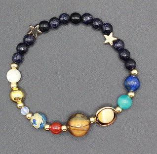 Galactic Harmony Eight Planets Bracelet