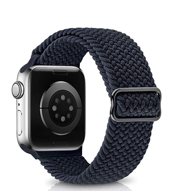 Adjustable Woven Nylon Watchband for Apple Watch
