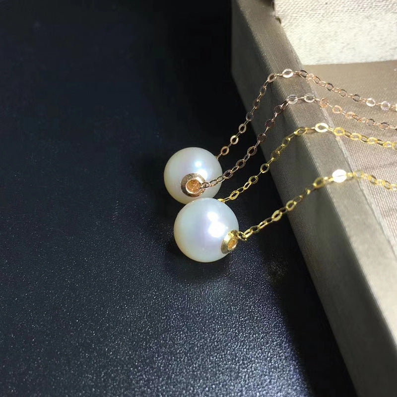 Elegant Pearl Clavicle Necklace