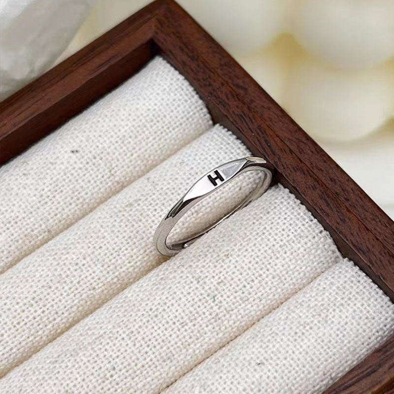 Minimalist Plain Index Finger Ring