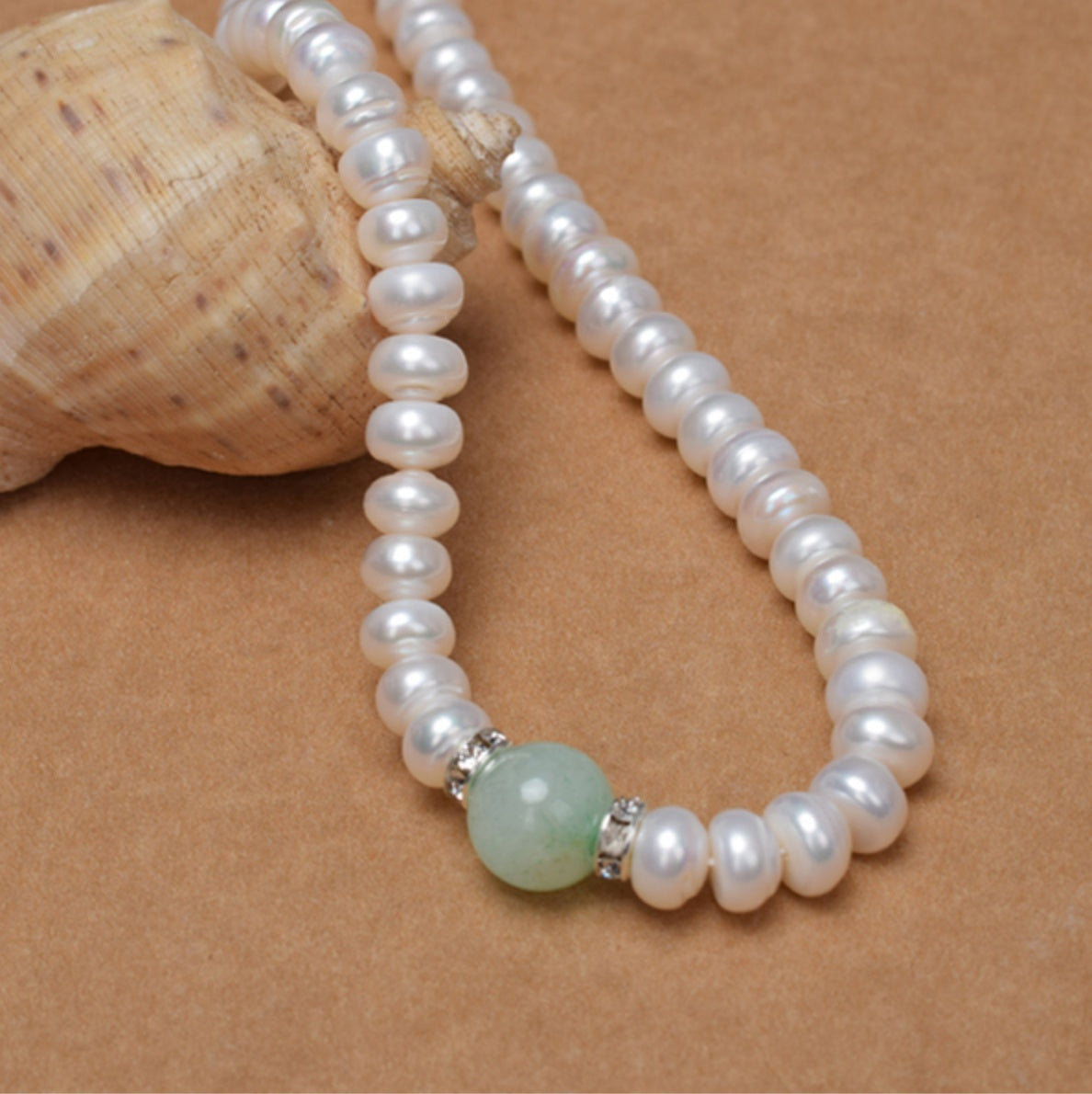 Plump White Natural Freshwater Pearl Set