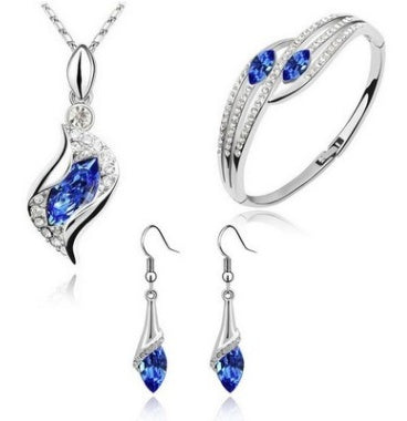 Angel Elf Crystal Three-Piece Jewelry Set