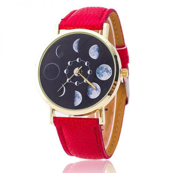 Lunar Titanium Quartz Wrist Watch