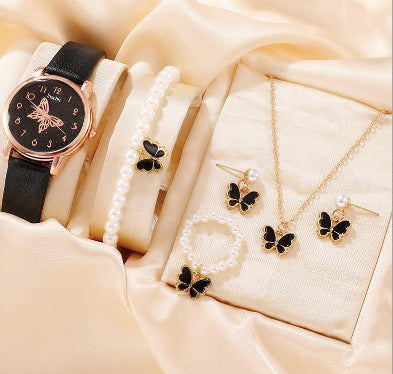 Charming Women's Fashion Watch & Jewelry Set