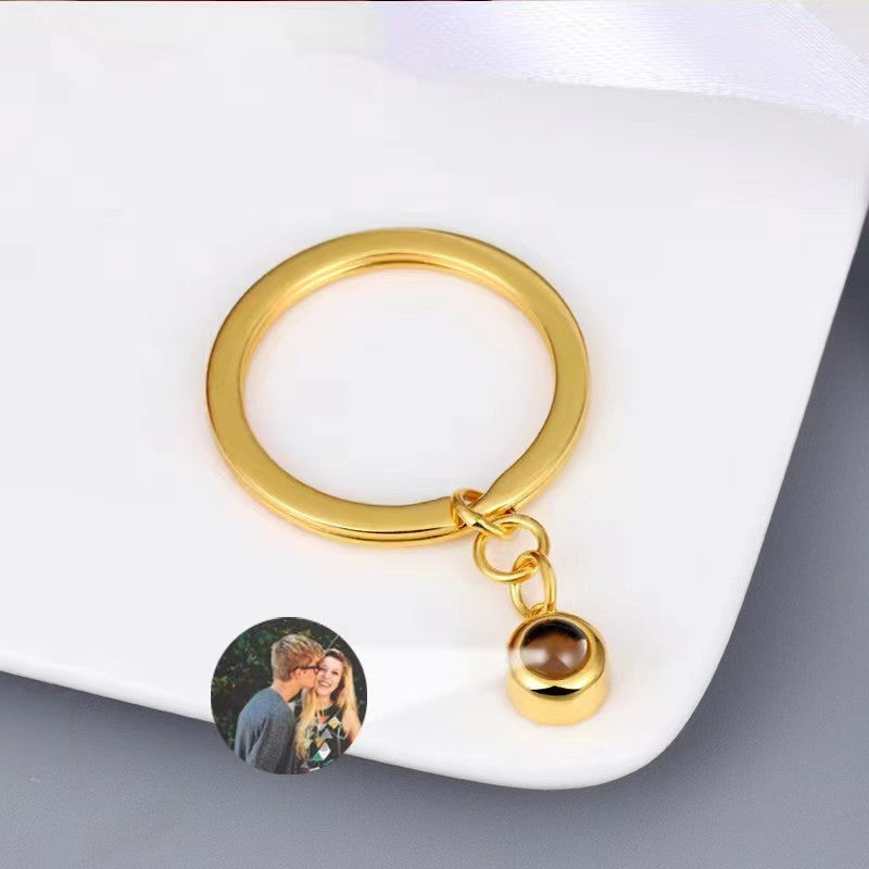 Personalized Photo Projection Keychain