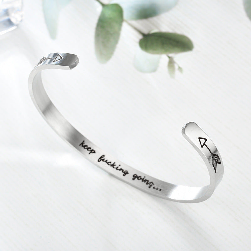 Gold Plated Stainless Steel Charm Bracelets for Women