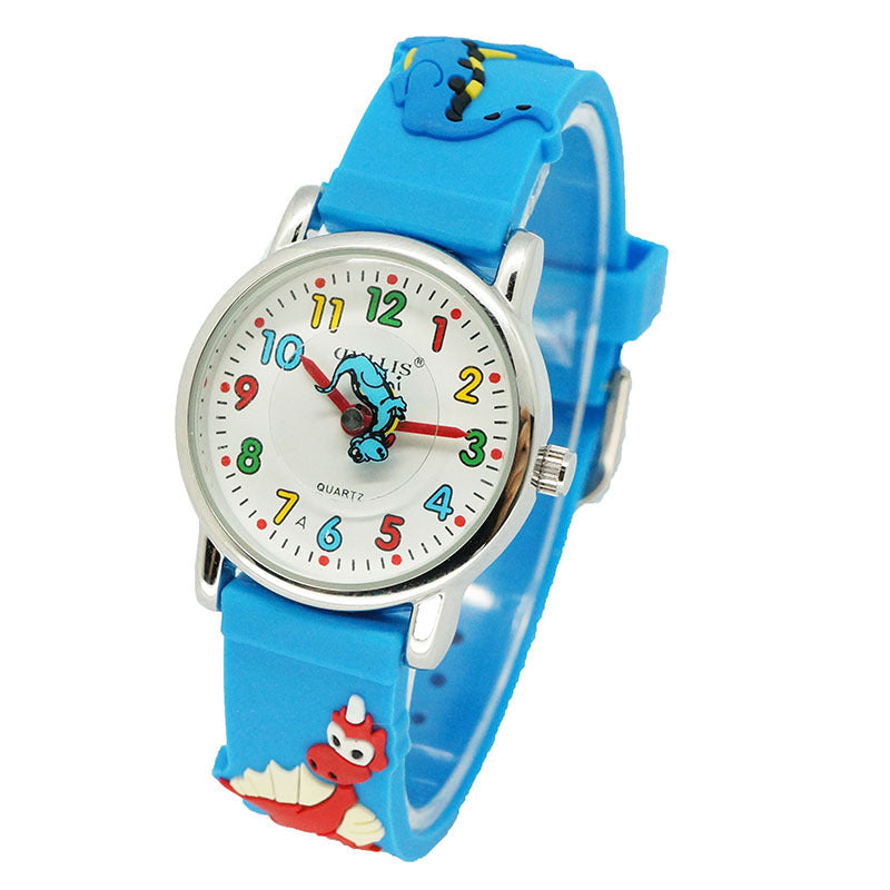 Creative Real Dinosaur Cartoon Children's Watch