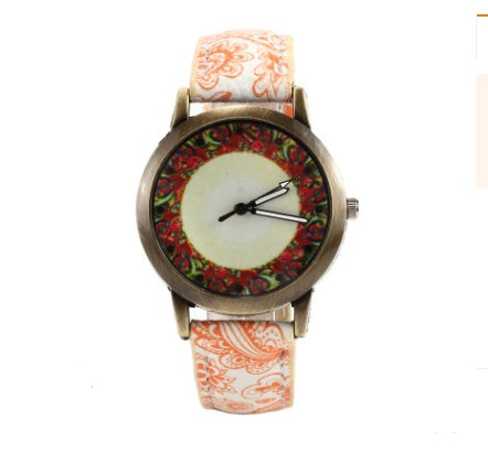 Captivating Kaleidoscope Quartz Watch