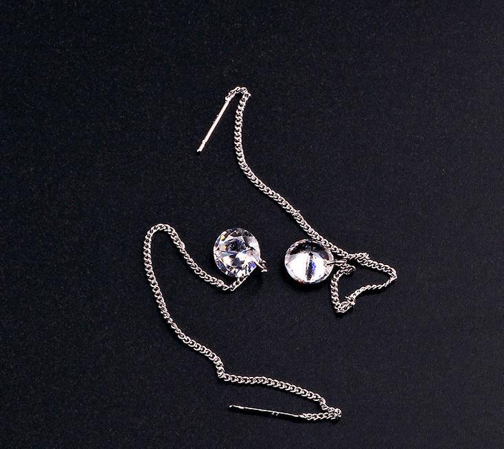 Swarovski Crystal Threader Earrings