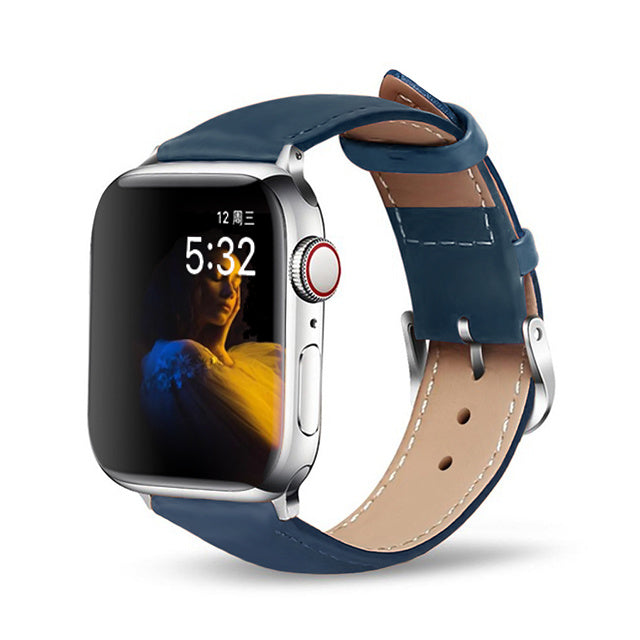Premium Genuine Leather Apple Watch Strap