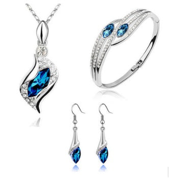 Angel Elf Crystal Three-Piece Jewelry Set