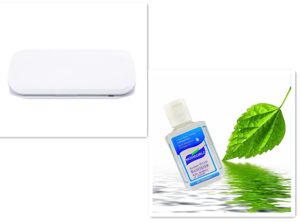 New 5V Double UV Phone Sterilizer Box: Personal Sanitizer & Aromatherapy