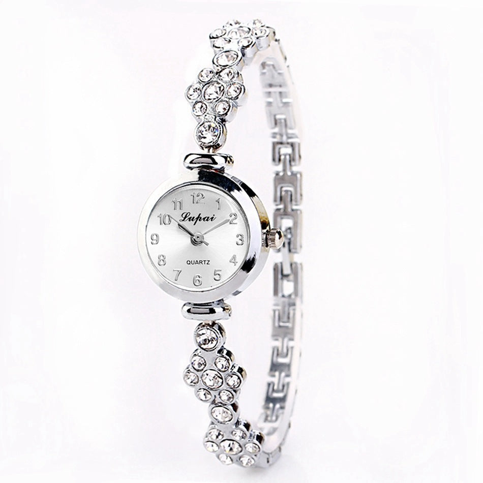 Women's Diamond Accented Bracelet Watch