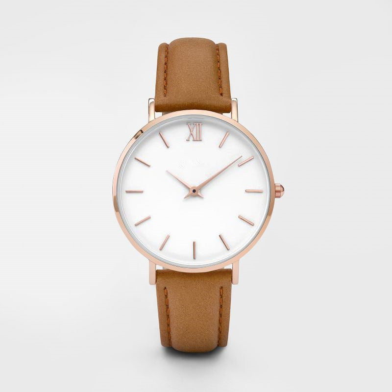 Classic Round Dial Quartz Watch