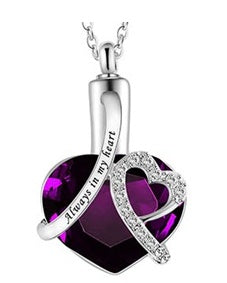 "Always in My Heart" Urn Pendant & Perfume Bottle