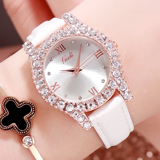 Sophisticated Diamond Casual Watch for Ladies