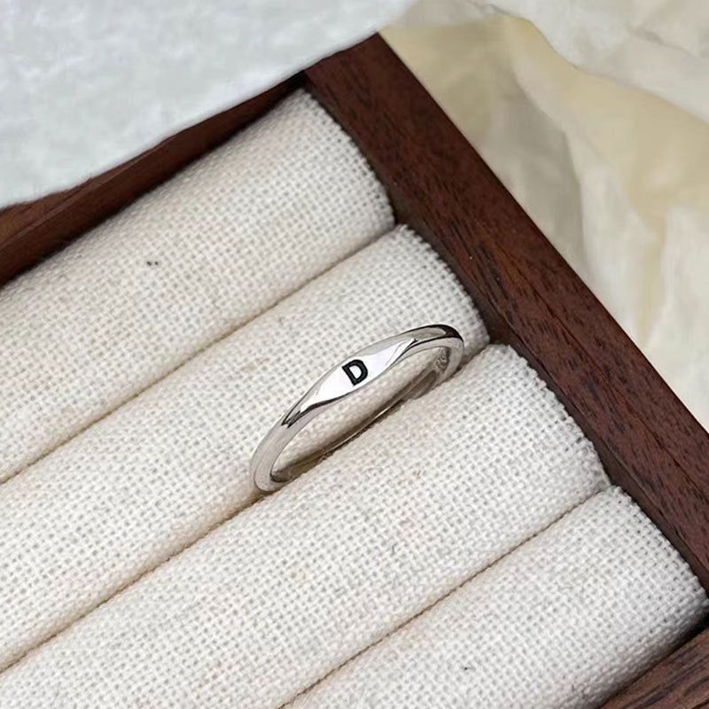 Minimalist Plain Index Finger Ring