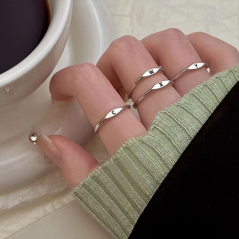 Minimalist Plain Index Finger Ring