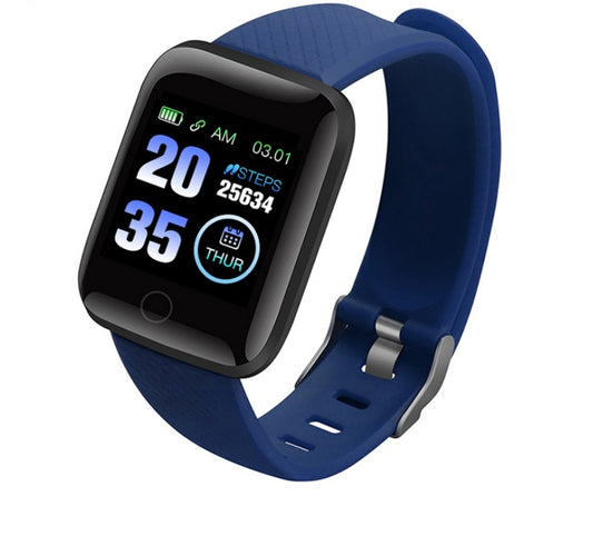 Smart Sports Bracelet with Blood Pressure and Heart Rate Monitoring