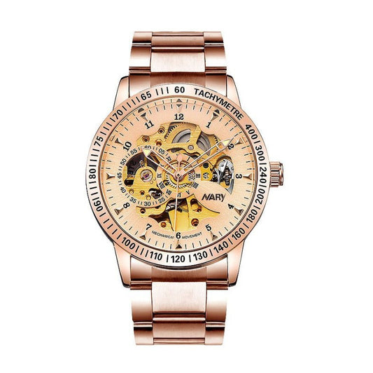 Men's Luminous Skeleton Automatic Mechanical Watch