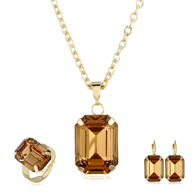 Radiant Bridal & Prom Jewelry Set