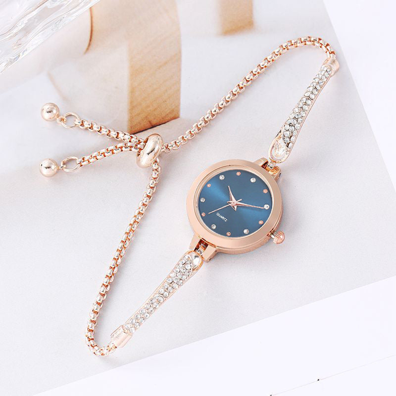 Sparkling Diamond Accent Bracelet Watch