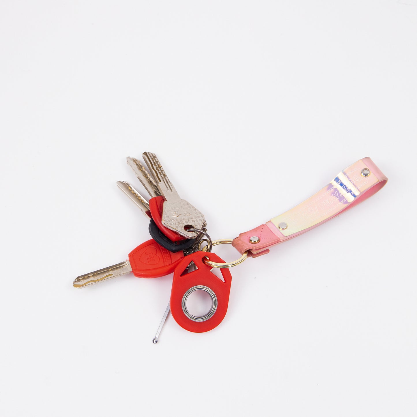 Creative Fidget Spinner Keychain with Luminous Option
