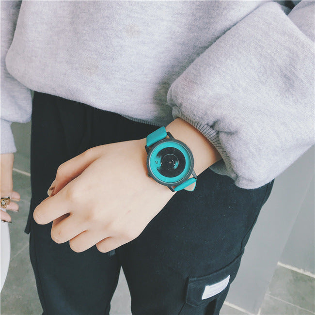 Hands-Free Analog Quartz Watch