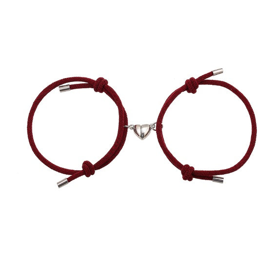 Minimalist Magnetic Love Bracelet Set
