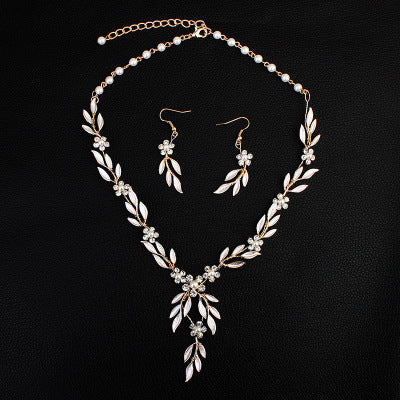 Enchanting Floral Bridal Jewelry Set