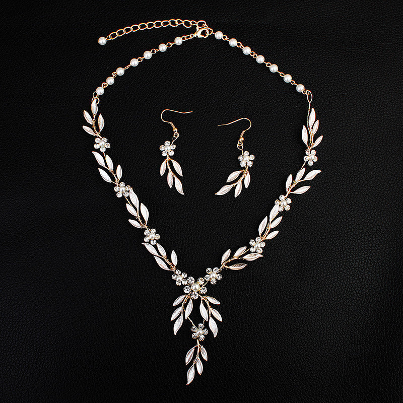 Enchanting Floral Bridal Jewelry Set