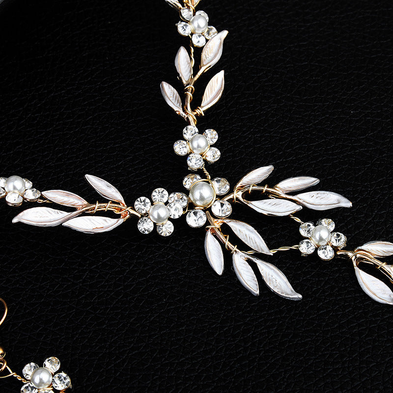 Enchanting Floral Bridal Jewelry Set