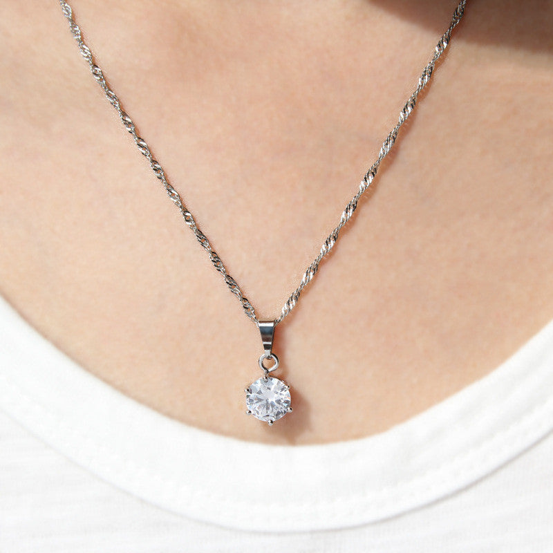 Dazzling Diamond-Studded Ladies Jewelry Set