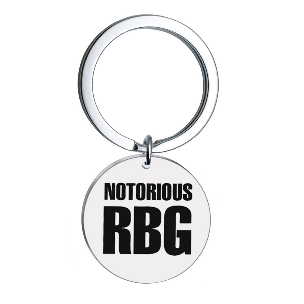 Ruth Bader Ginsburg RBG Stainless Steel Accessory