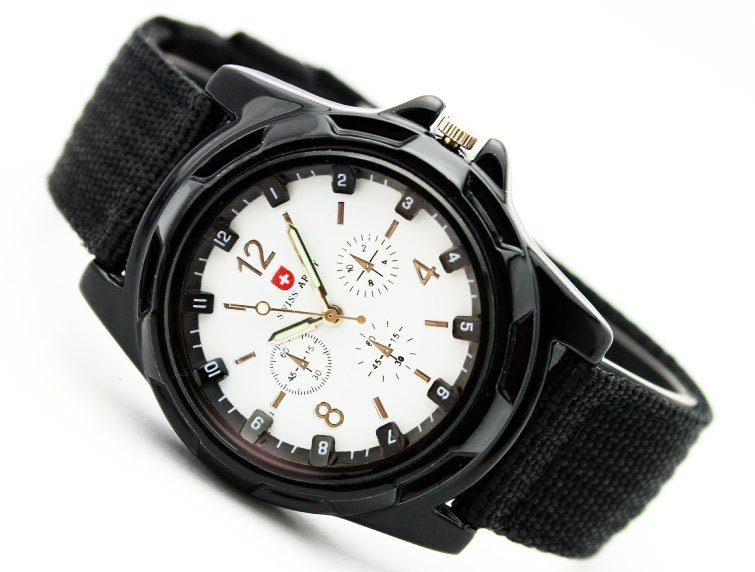 Military-Inspired Men's Sport Quartz Watch