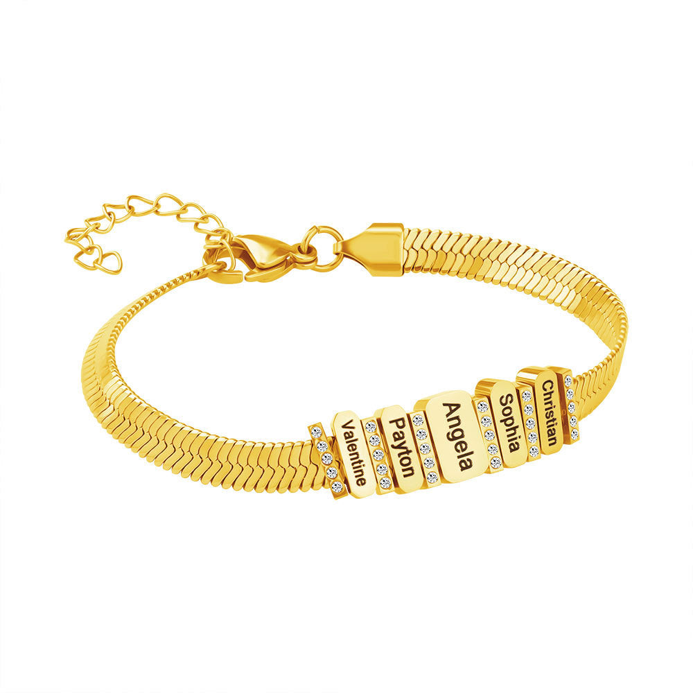 Personalized Beaded Bracelet: Your Story, Your Style