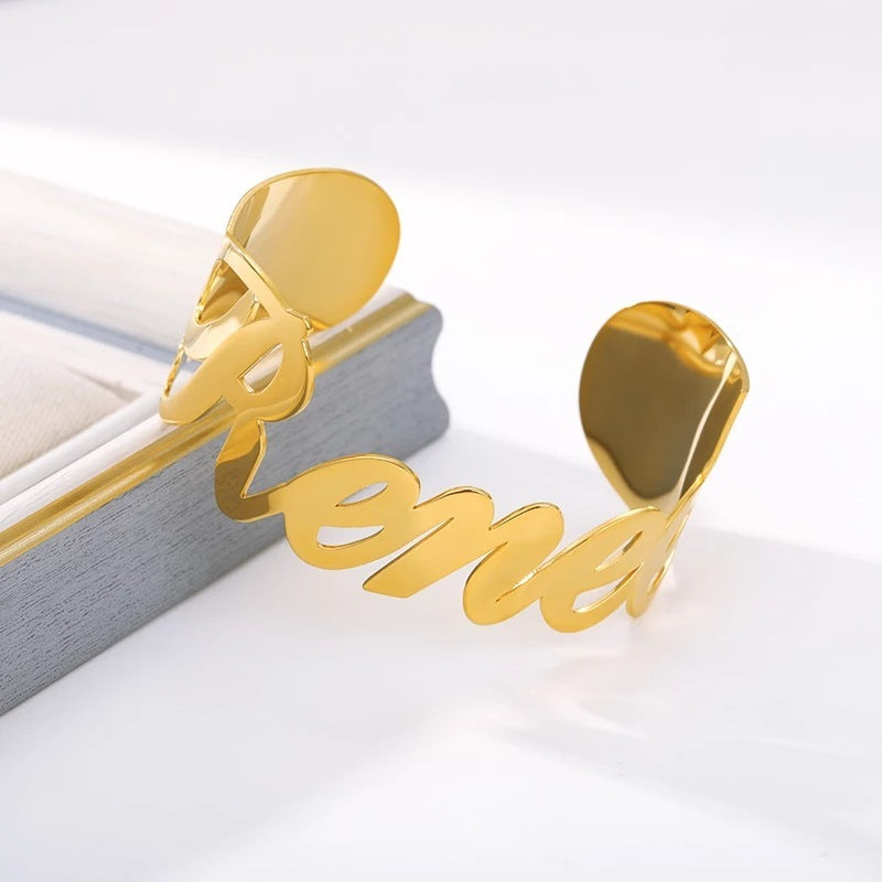 Custom Name Letter Bracelet