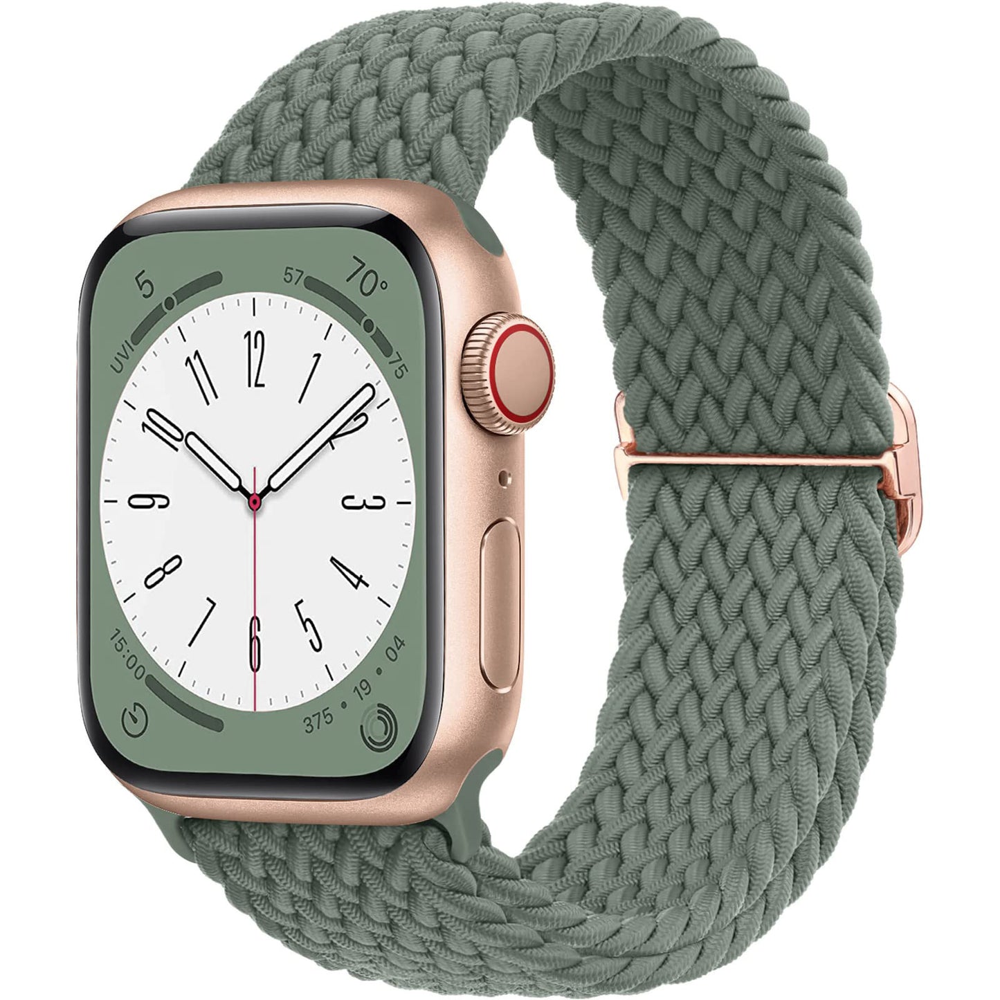 Adjustable Woven Nylon Watchband for Apple Watch