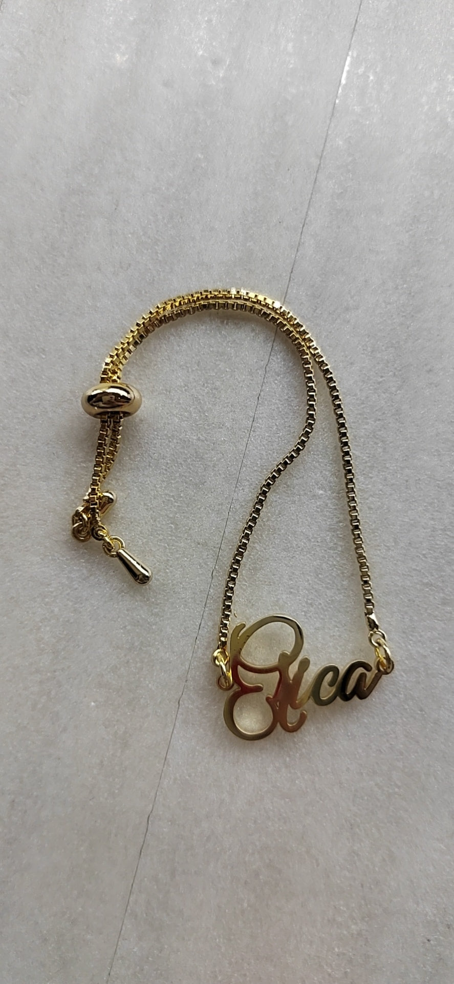 Custom Name Bar Bracelet