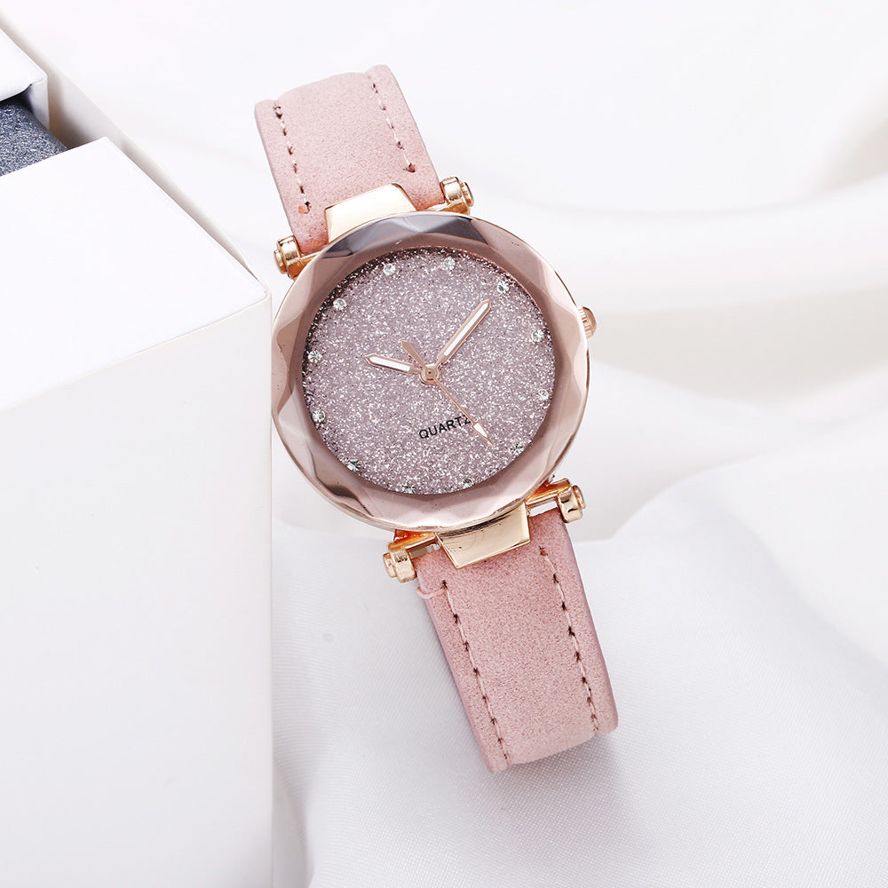 Timeless Elegance: Starry Sky Women's Wrist Watch