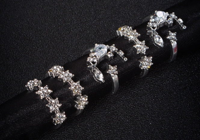 Shining Star Tassel Drop Earrings