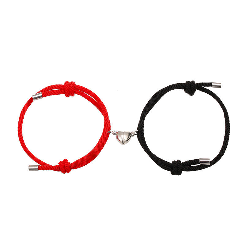Minimalist Magnetic Love Bracelet Set