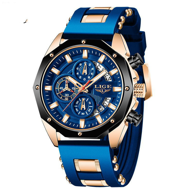 Dynamic Men's Sports & Luxury Quartz Watch